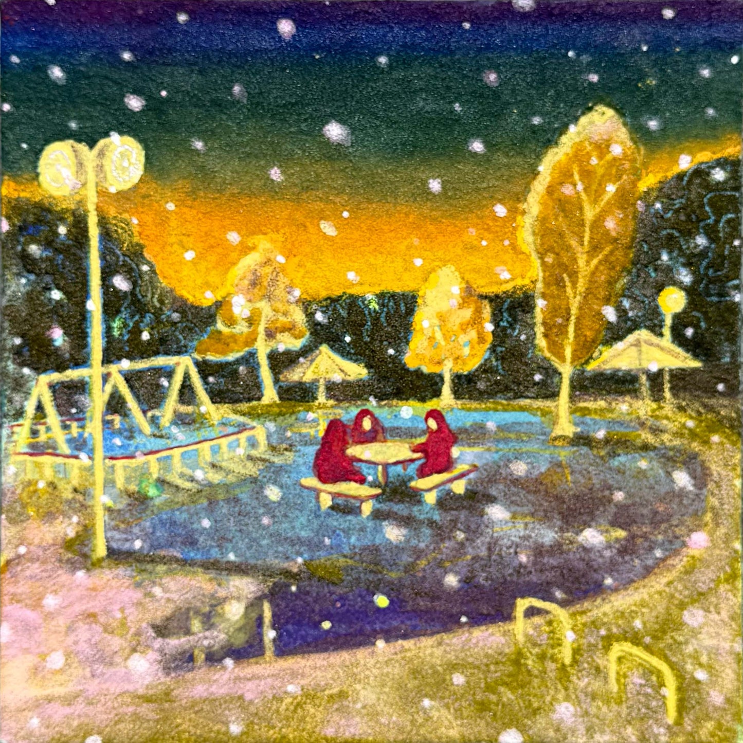 藍夜