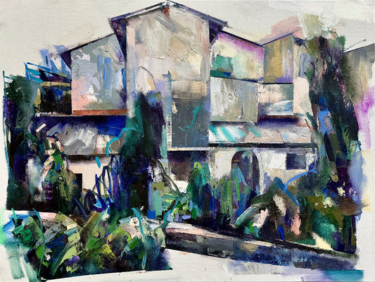 公園の近くにある家