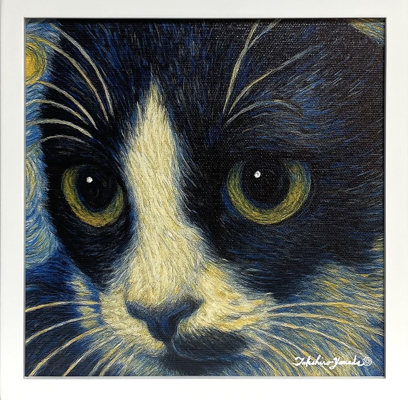 チャンスを掴む猫