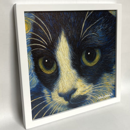 チャンスを掴む猫